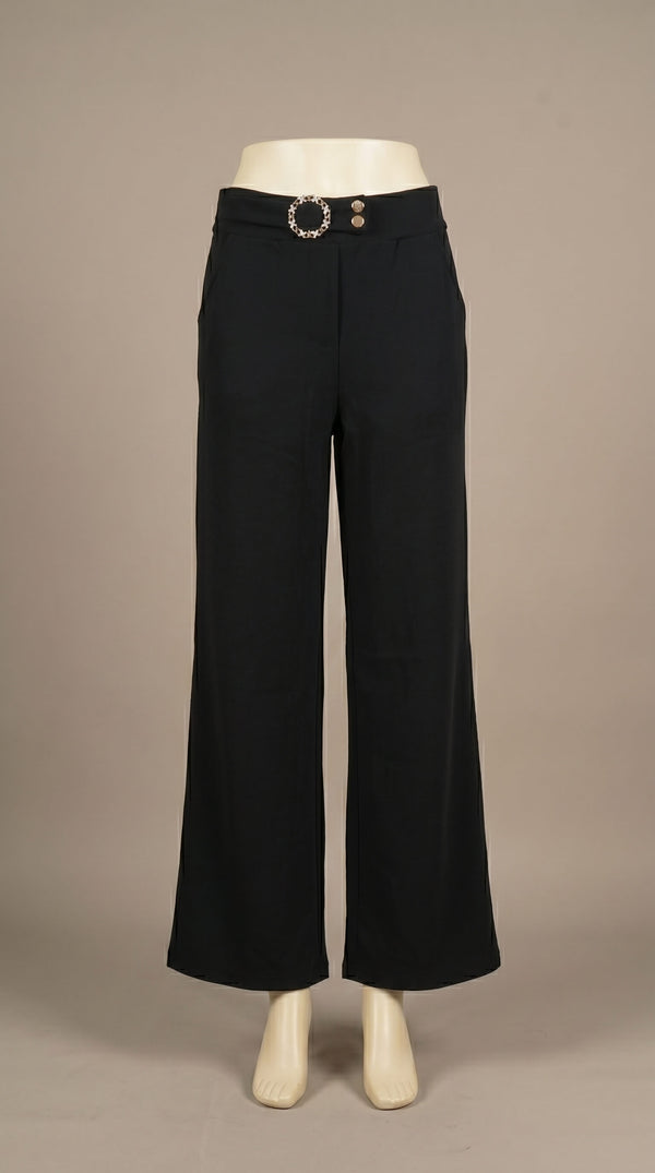 Black Western Pant PL605101