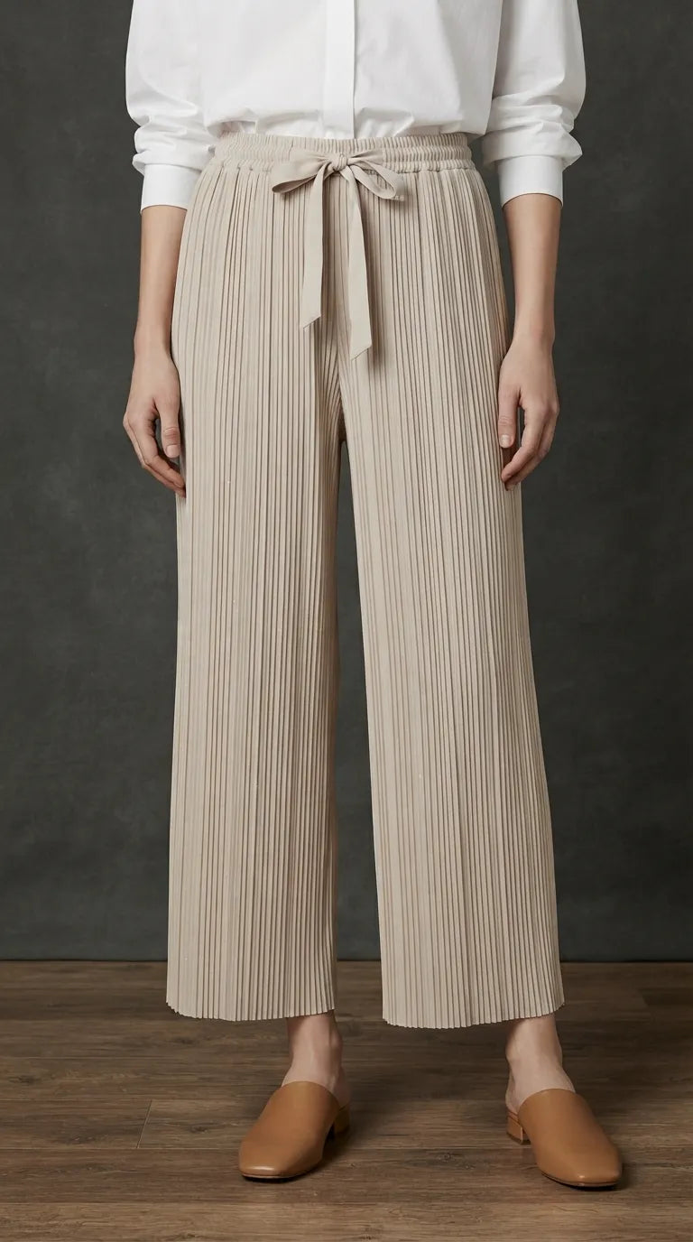 Cream Western Pant PL605208