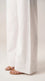 White Embroided Cambric Trouser PL606709
