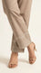 Beige Embroided Cambric Trouser PL606862