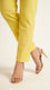 Yellow Solid Cambric Trouser PL607120
