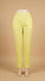 Yellow Solid Cambric Trouser PL607120