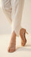 Off/White Plain Cambric Shalwar PL607593