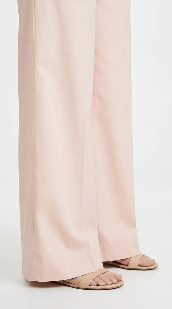 Beige Plain Cambric Trouser PL607762