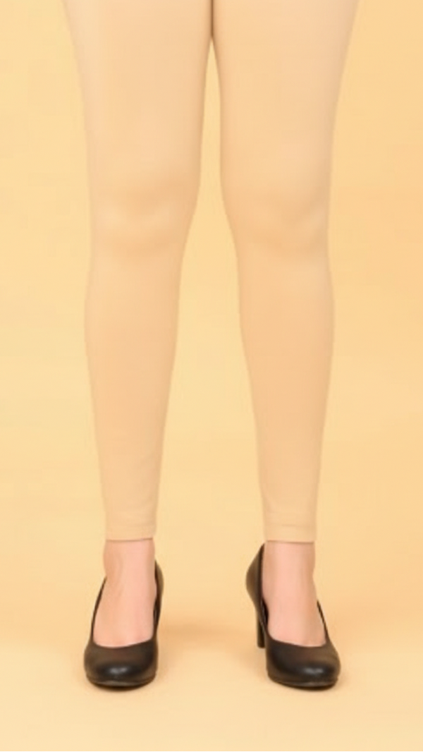 Khaki Color Plain Tights PN2060