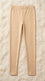 Beige Plain Tights PN2060
