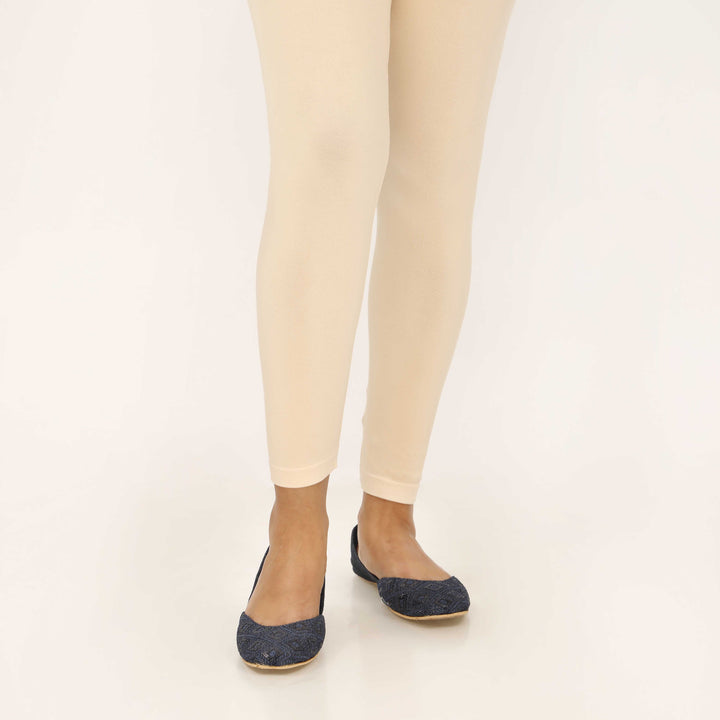 Beige Plain Tights PN2060