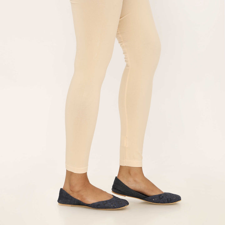 Beige Plain Tights PN2060
