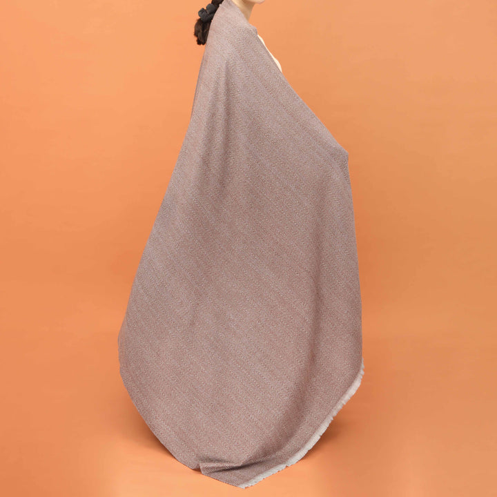 Grey Acrylic Winter Shawl PN4393