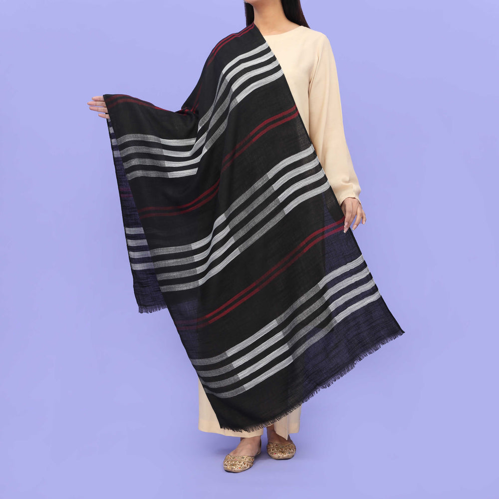 Black Winter Stole PN4527