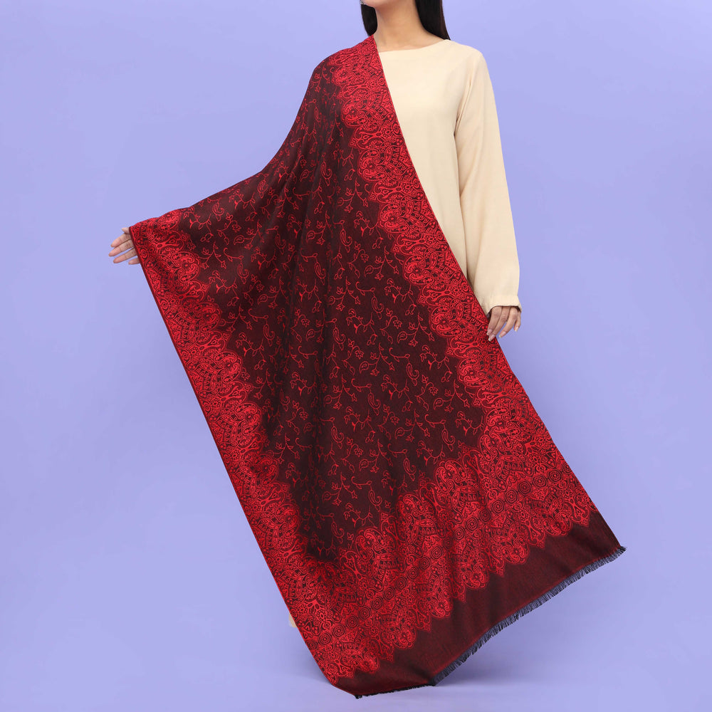 Red Winter Stole PN4534