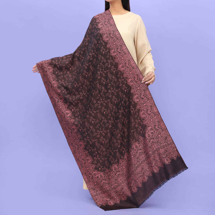 Purple Winter Stole PN4535