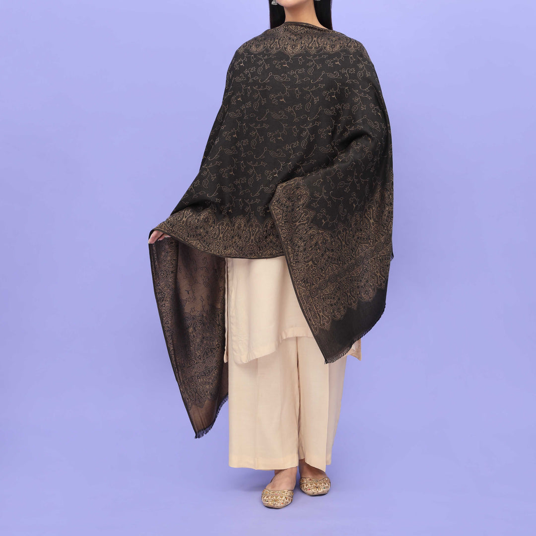 Brown Winter Stole PN4539