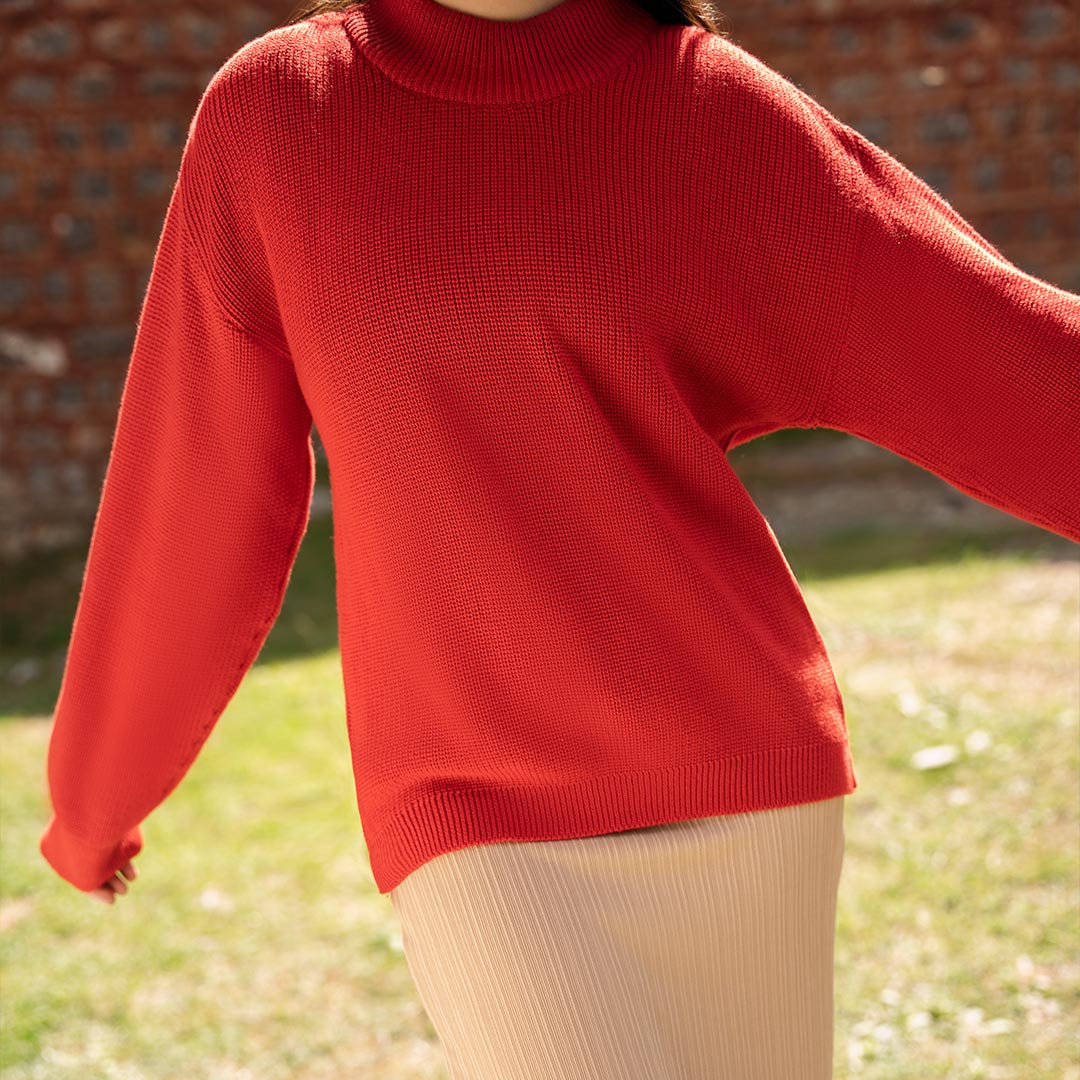 Red Thread Sweater  PN4604