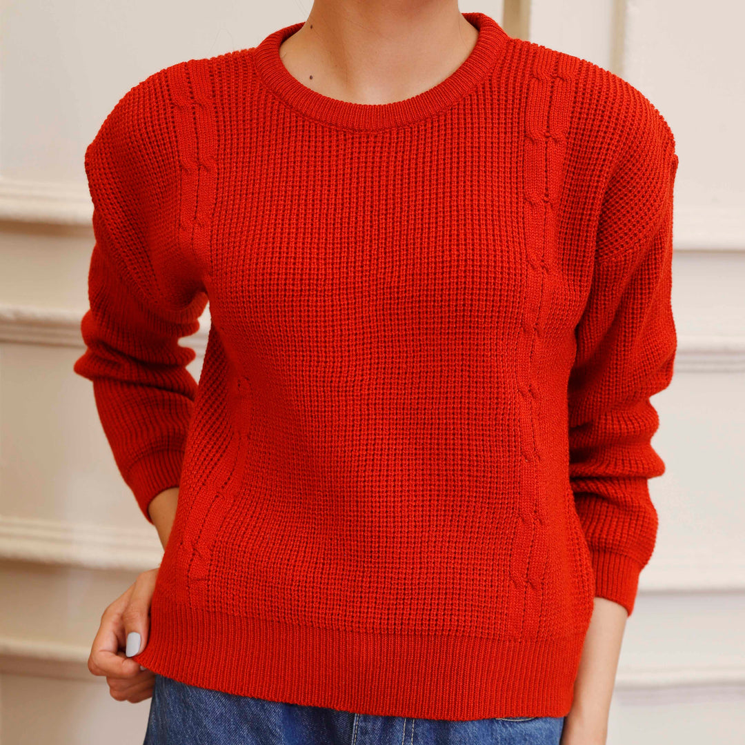 Rust Thread Winter Sweater PN4609