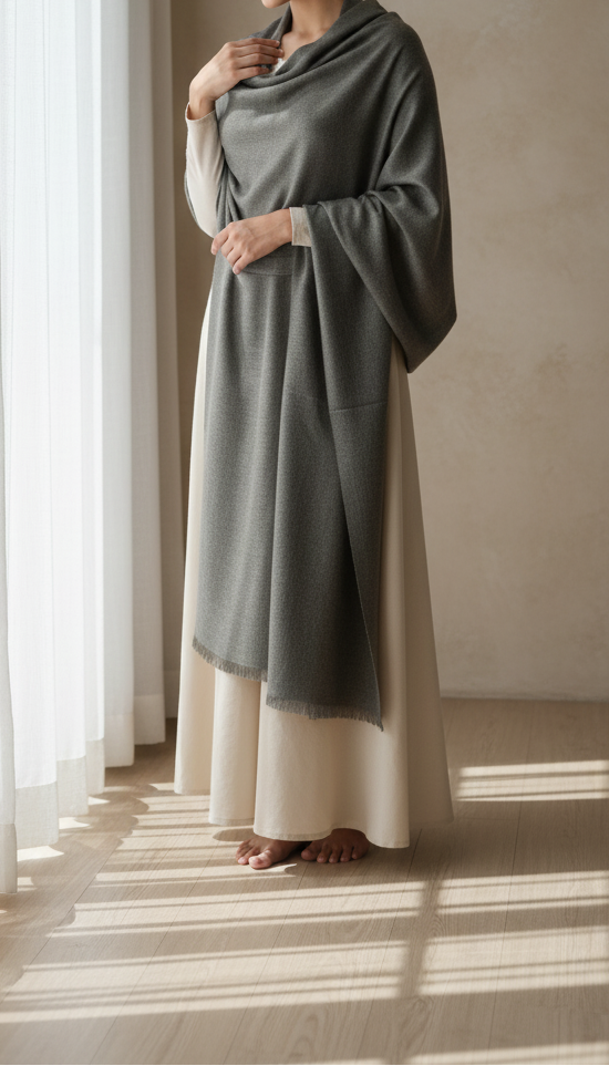 Mehndi Winter Stole PN5005