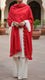Red Winter Stole PN5045