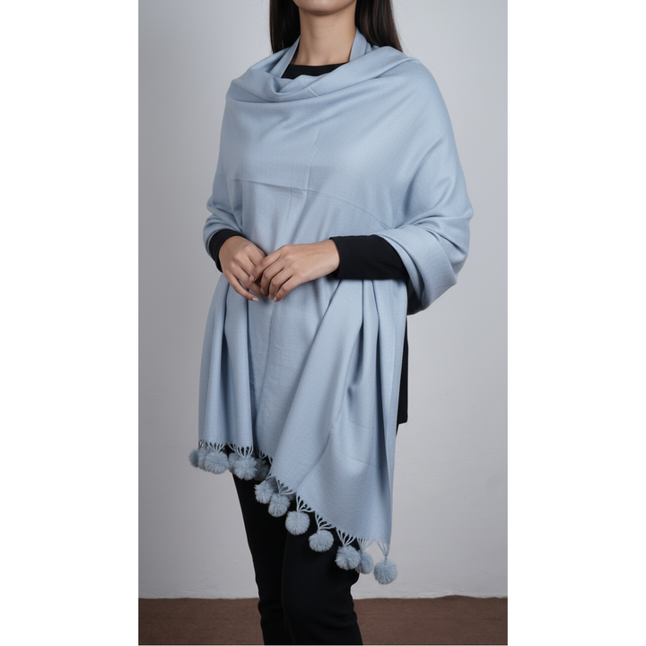 Grey Winter Stole PN5052