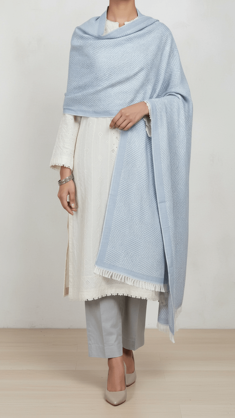 Silver Winter Stole PN5063