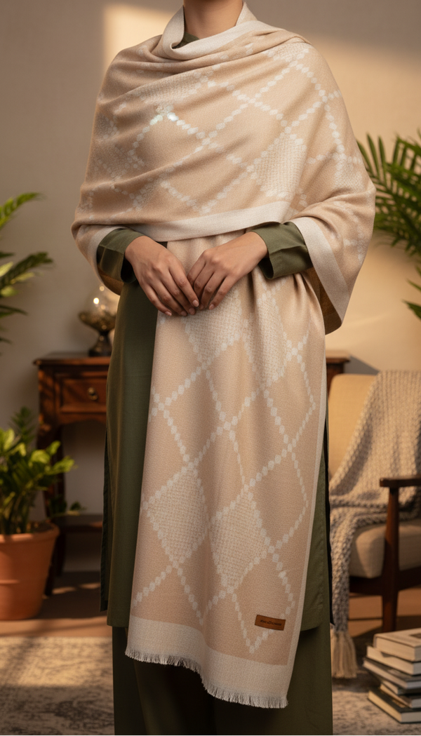 Mustard Winter Stole PN5078