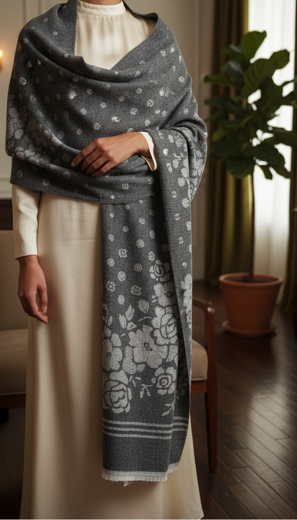 Black Winter Stole PN5085