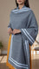 Grey Winter Stole PN5097