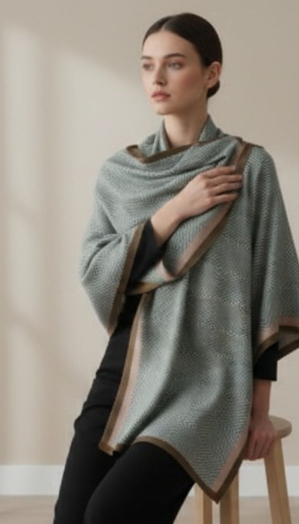 Green Winter Stole PN5105