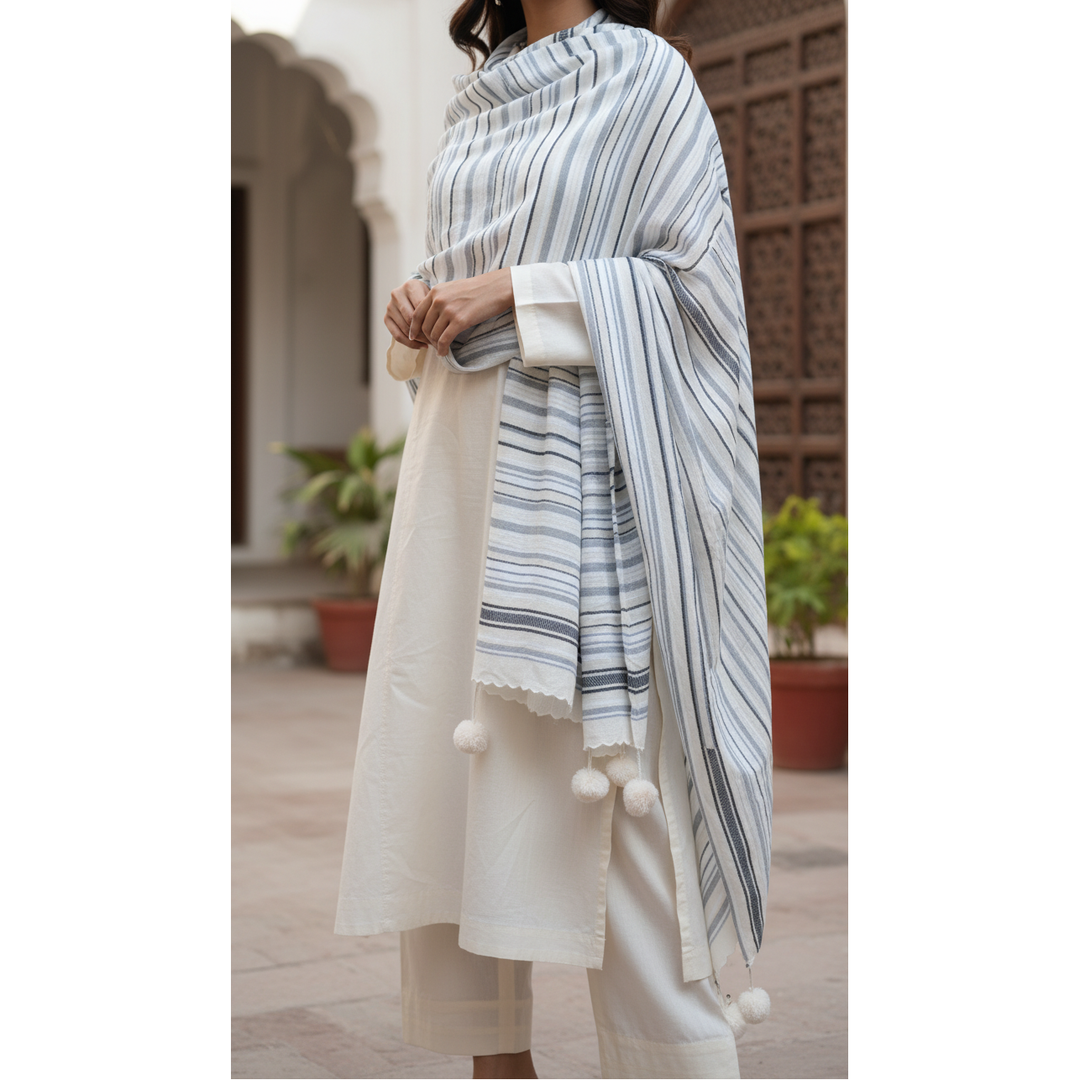 White Winter Stole PN5112