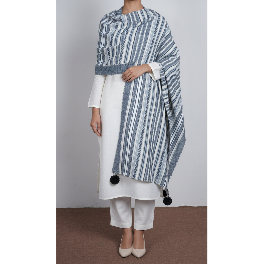 Black Winter Stole PN5119