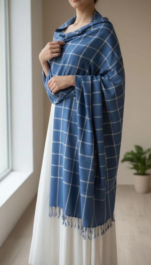 Grey Winter Stole PN5128