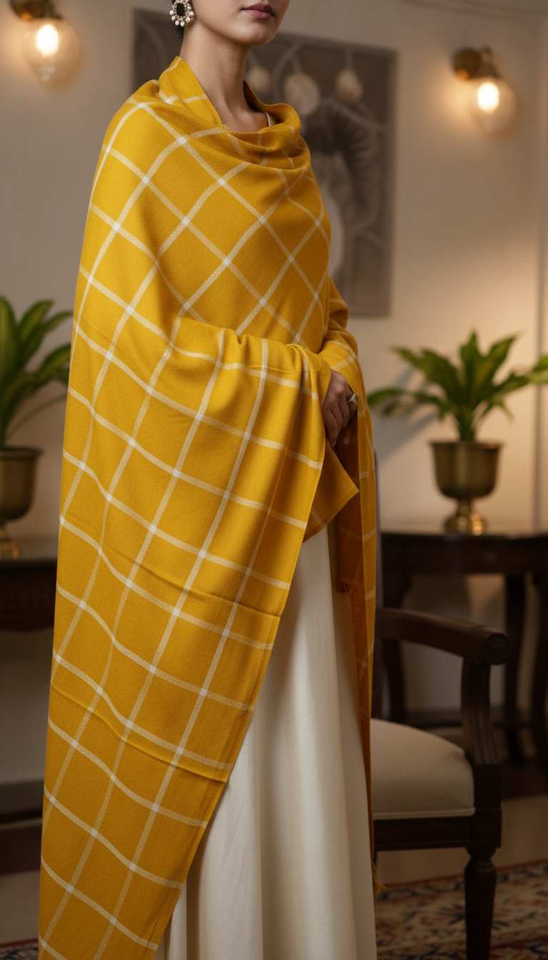 Yellow Winter Stole PN5131