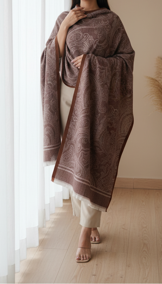 Brown Winter Stole PN5143