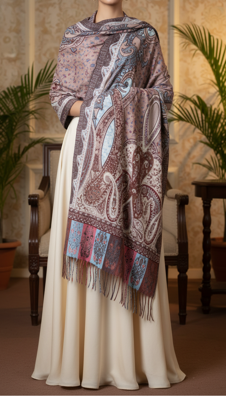 Mustard Winter Stole PN5164