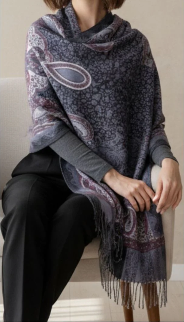 Black Winter Stole PN5166