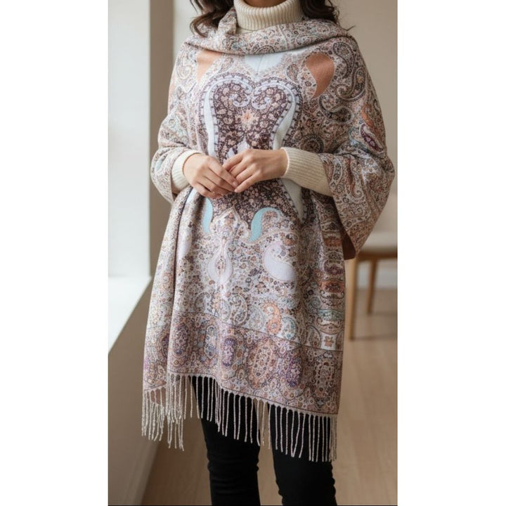 Silver Winter Stole PN5168