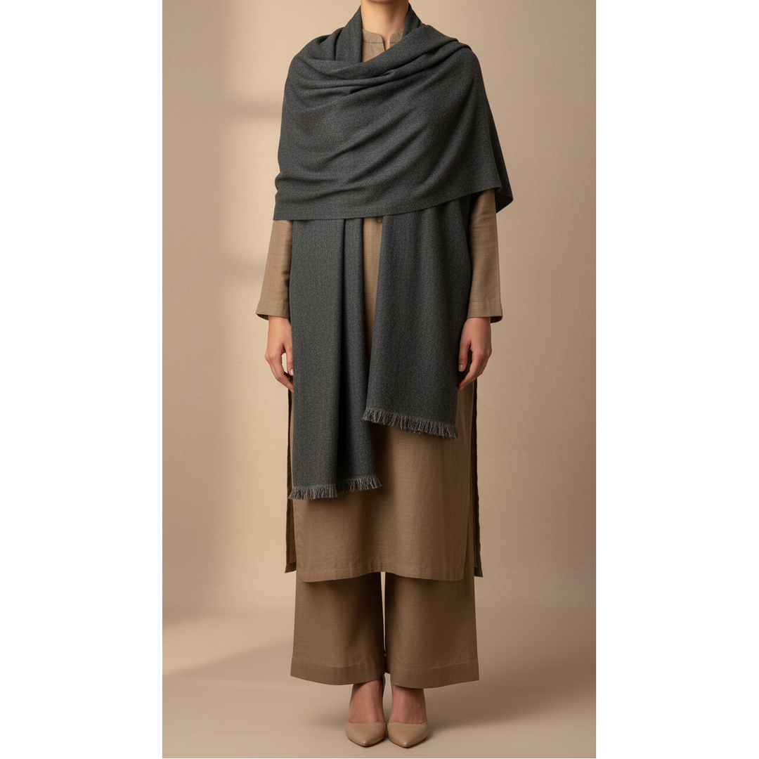 Black Winter Stole PN5200