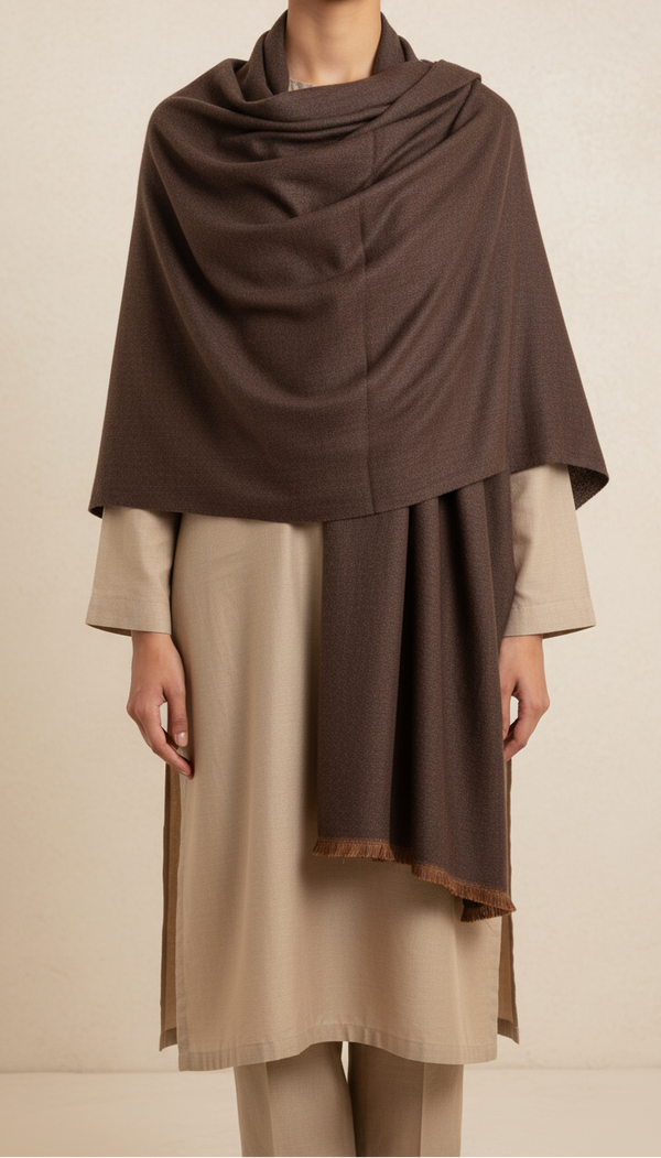 Coffee Winter Stole PN5205