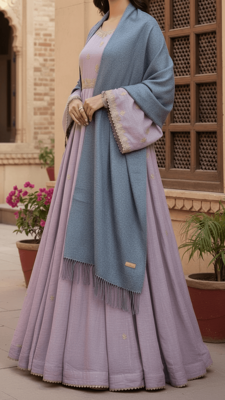 Black Winter Stole PN5211