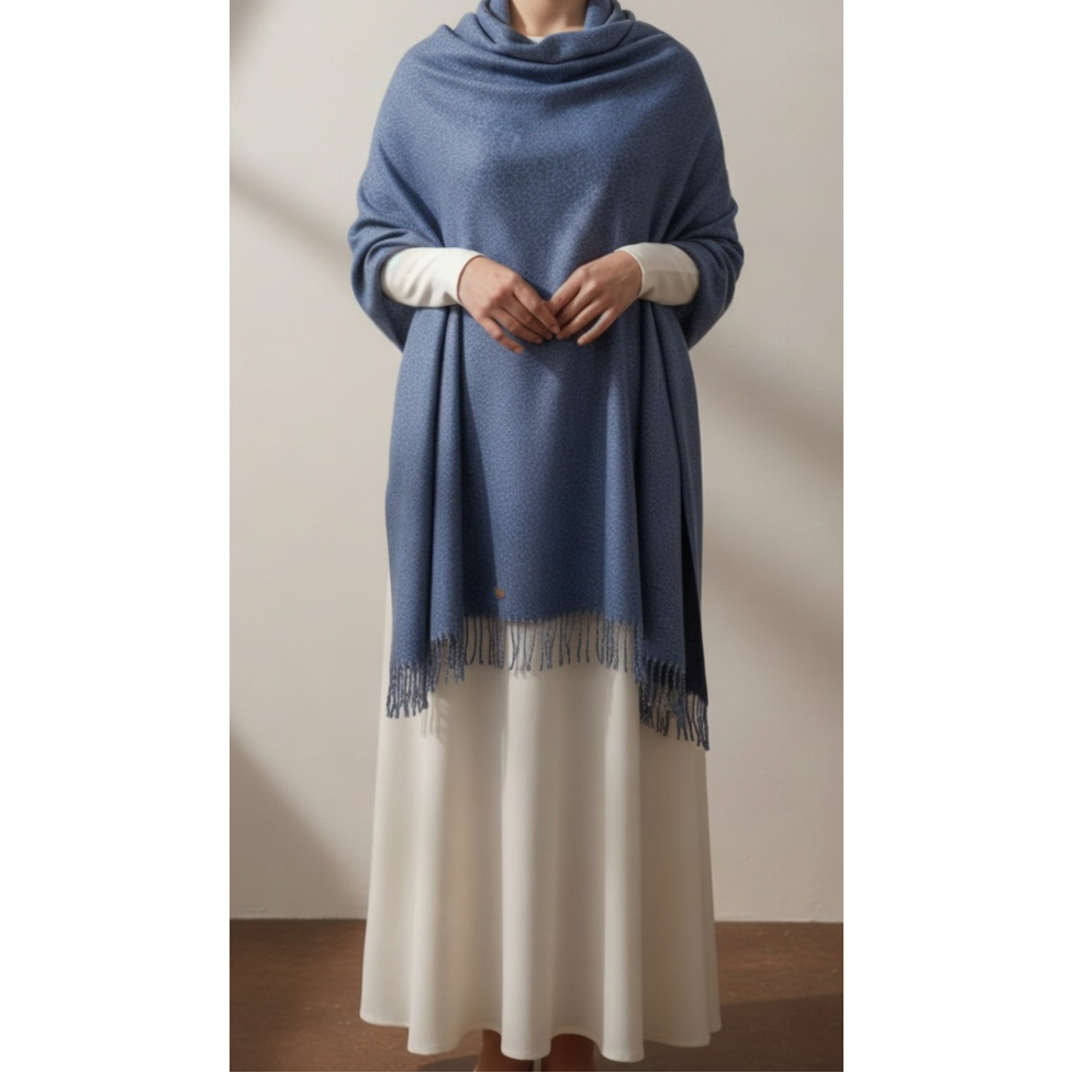 Navy Winter Stole PN5214