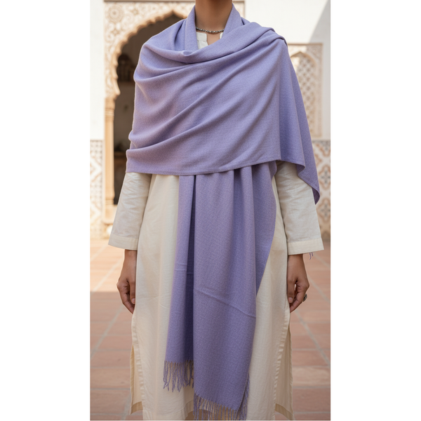 Purple Winter Stole PN5215