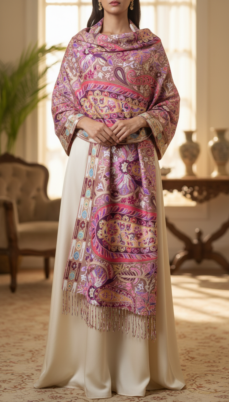 Mustard Winter Stole PN5220