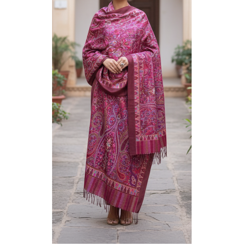 Red Winter Stole PN5227