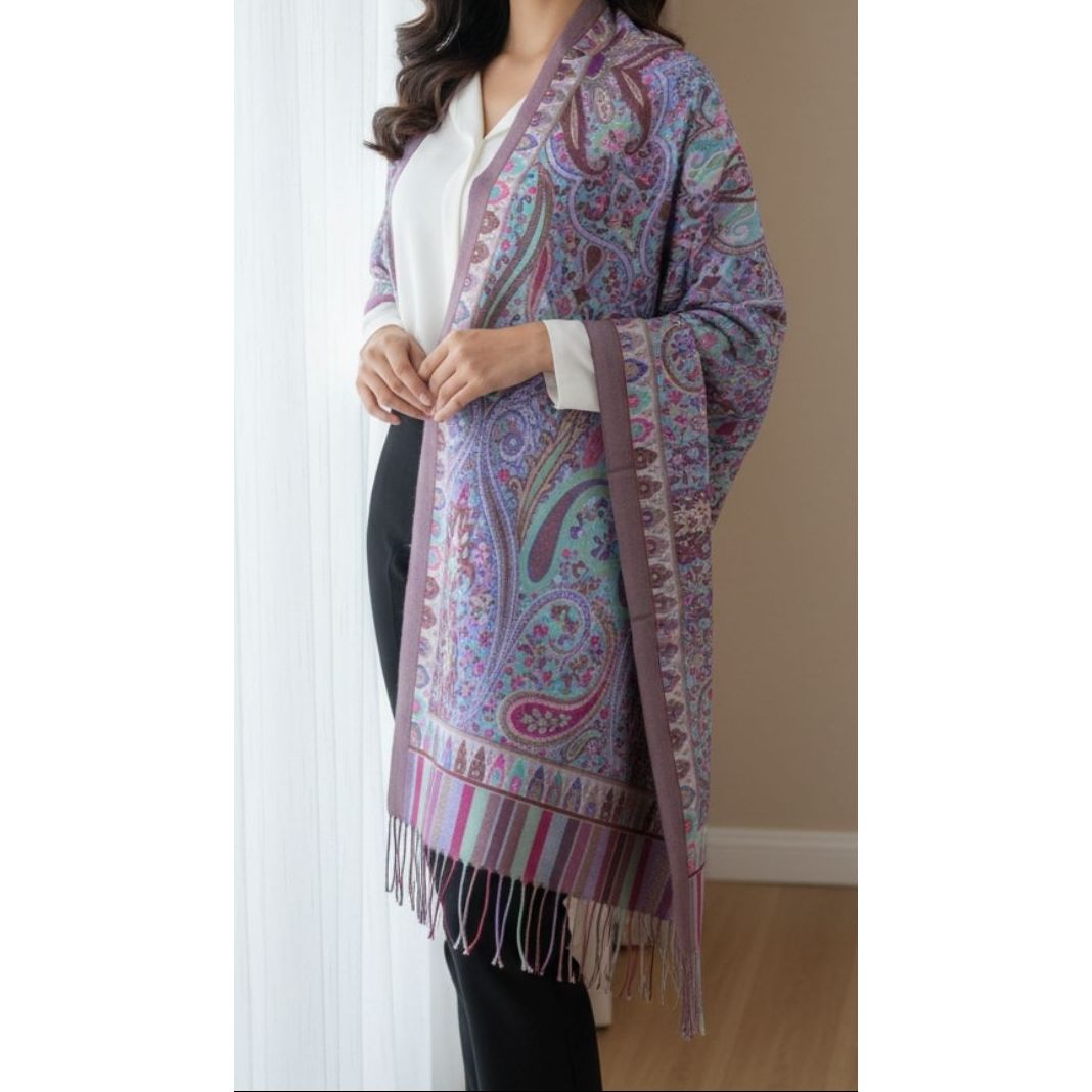 Pink Winter Stole PN5234