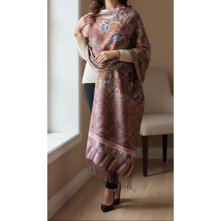 Mustard Winter Stole PN5238