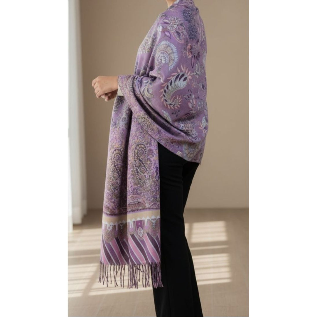 Beige Winter Stole PN5242