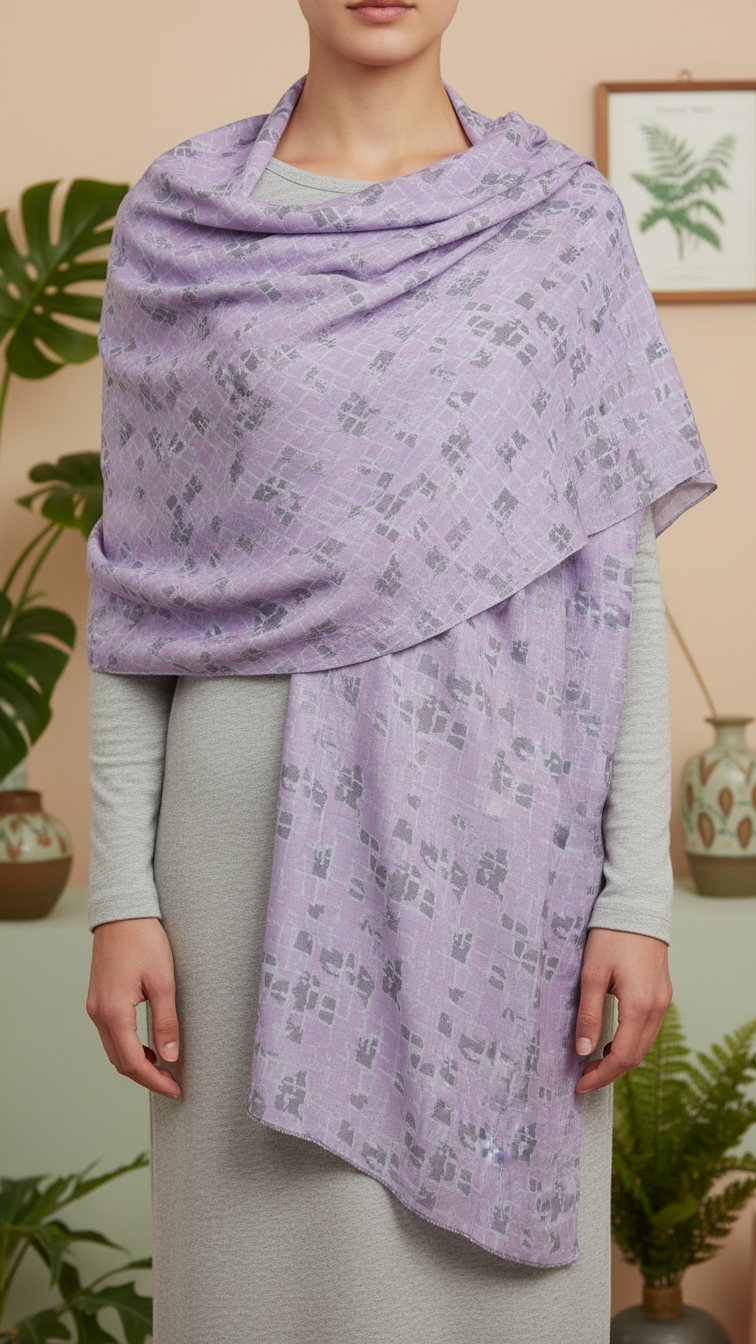 Pink Winter Stole PN5248