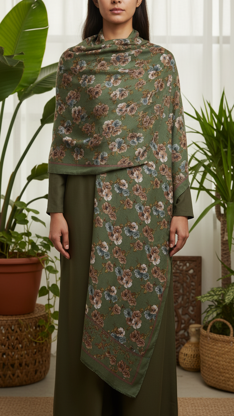 Seagreen Winter Stole PN5252