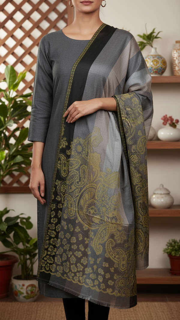 Yellow Winter Stole PN5268