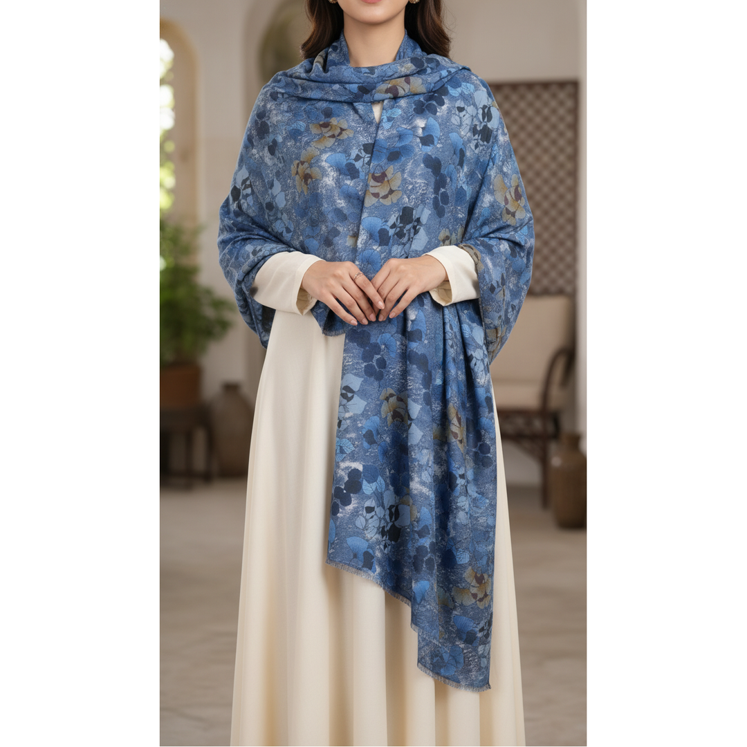Blue Winter Stole PN5273