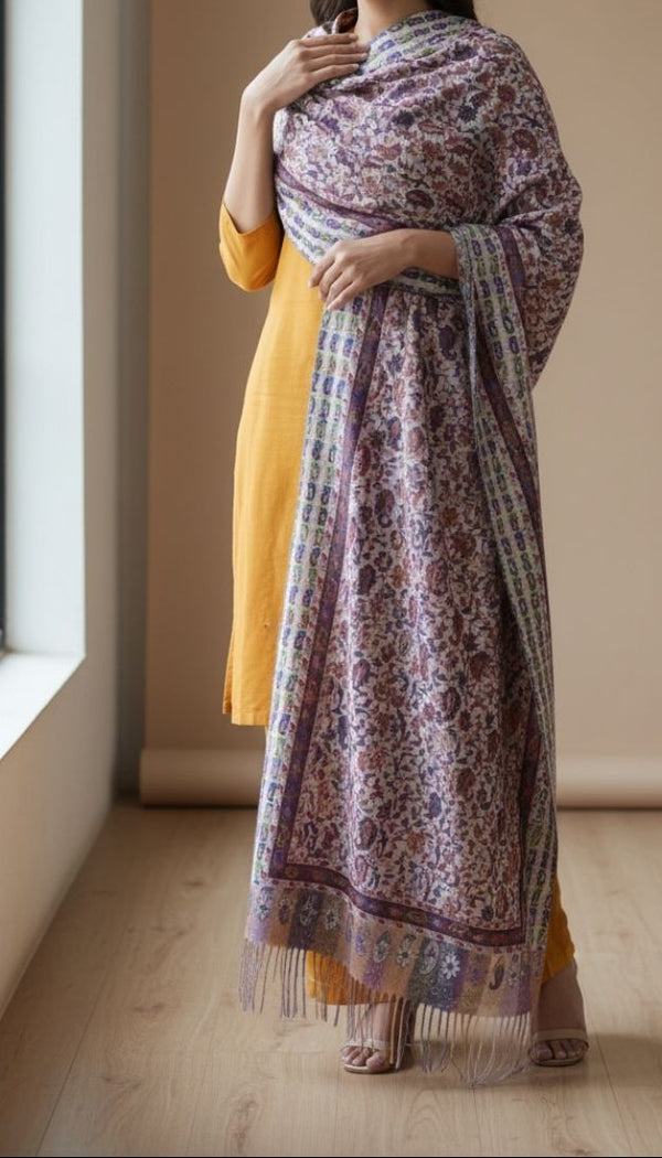 Khaki Winter Stole PN5285